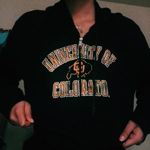 University of Colorado zip up💛🖤